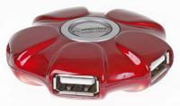 Smartbuy UFO SBHA-143-R красный 4 порта Хаб USB2.0