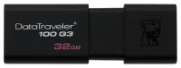 Kingston 32 Gb DT100G3 USB 3.0 USB флэш накопитель