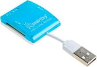 Smartbuy SBR-713-B голубой Карт-ридер USB2.0 Reader