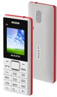 MAXVI C9 White Red Сотовый телефон