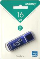 SmartBuy 16 Gb Glossy Dark Blue USB флэш накопитель