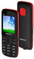 MAXVI C22 Black Red Сотовый телефон
