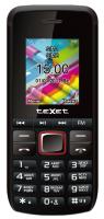 TEXET TM-203 Black Red Сотовый телефон