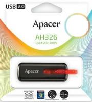 Apacer 16 Gb AH326 Black USB флэш накопитель
