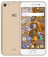 BQ S-5012L Rich LTE Gold Смартфон