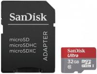 32 Gb SanDisk Ultra 80Mb/s SDSQUNS-032G-GN3MA MicroSDHC