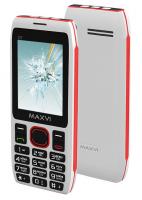 MAXVI C17 White Red Сотовый телефон