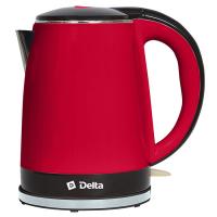 DELTA DL-1370 красный/черный Чайник