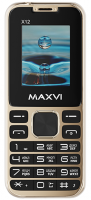 Сотовый телефон MAXVI X12 Metallic Gold