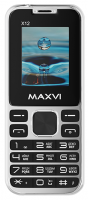 Сотовый телефон MAXVI X12 Metallic Silver