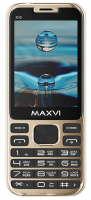 Сотовый телефон MAXVI X10 Metallic Gold