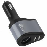 Ritmix RM-4521 black/silver 2 USB + 1 прикуривател