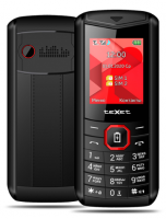 TEXET TM-D206 Black Red Сотовый телефон