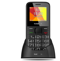 TEXET TM-B201 Black Сотовый телефон