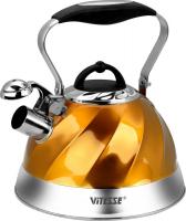 VITESSE VS-1119 желтый  Чайник со свистком