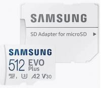 SAMSUNG microSDHC EVO+ 512Gb+SD adapter