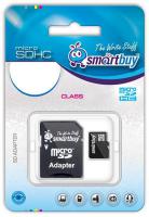 16 Gb SmartBuy class 10 Карта памяти MicroSDHC