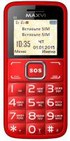 Maxvi B2 red Сотовый телефон