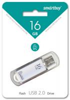 SmartBuy 16 Gb V-Cut Silver USB флэш накопитель