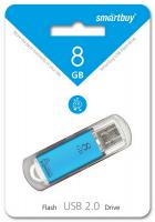 SmartBuy 8 Gb V-Cut Blue USB флэш накопитель