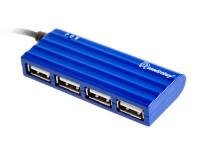 Smartbuy SBHA-6810B голубой 4 порта Хаб USB2.0