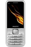 Maxvi X800 silver Сотовый телефон