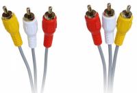 SmartBuy (KA235) 3хRCA (M) - 3хRCA (M) 5 м Кабель