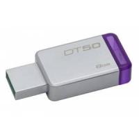 Kingston 8 Gb DT50 Metal/Purple USB флэш накопитель