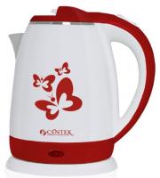 CENTEK CT-1026 R white/red Чайник