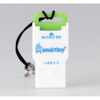 SmartBuy SBR-707-G зеленый Карт-ридер USB2.0 Reader