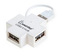 Smartbuy SBHA-6900W белый 4 порта Хаб USB2.0