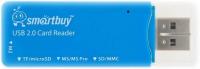 SmartBuy SBR-749-B голубой Карт-ридер USB2.0 Reader