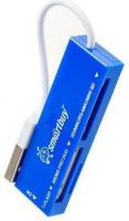 Smartbuy SBR-717-B голубой Карт-ридер USB2.0 Reader