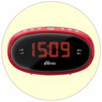 Ritmix RRC-616 Red Радиобудильник