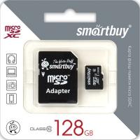 128 Gb SmartBuy class 10 Карта памяти MicroSDXC