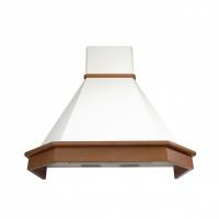 ELIKOR Камин Грань 90П-650-ПЗЛ беж/дуб рустика Вытяжка