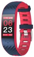 Qumann QSB 12 темно-синий/красный  Фитнес-браслет