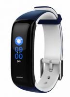 Qumann QSB 09 синий/белый  Фитнес-браслет