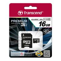 16 Gb Transcend class 10 90Mb/s TS16GUSDU1 Карта памяти MicroSDHC