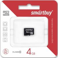 4 Gb SmartBuy class 10 б/ад Карта памяти MicroSDHC