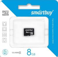 8 Gb SmartBuy class 4 без адаптера Карта памяти MicroSDHC