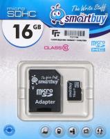 16 Gb SmartBuy class 10 BackToSchool SB16GBSDCL10-01-BTS Карта памяти MicroSDHC