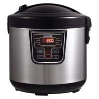 MARTA MT-1939 черный/сталь  Мультиварка