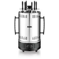 BBK BBQ 603T нержавеющая сталь/черный  Шашлычница