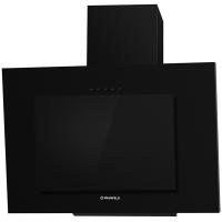 MAUNFELD TOWER Light 60 Black Glass Black Вытяжка