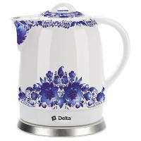 DELTA DL-1233 синие цветы  Чайник