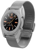 NO.1 S9 серебро, ремешок сталь Умные часы 