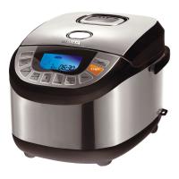 MARTA MT-1937 черный/сталь Мультиварка