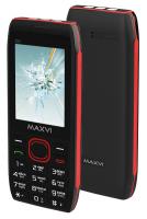 MAXVI C17 Black Red Сотовый телефон