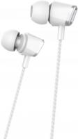 Наушники Harper HV-406 White вкладыши вакуумные с